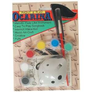  Paint & Play Ocarina Kit Musical Instruments