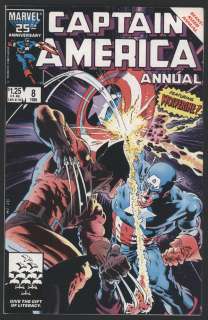 Captain AMERICA Annual #8, 1986, Marvel Comics  