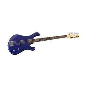   Hillsboro 09 Electric Bass Guitar Metallic Blue: Musical Instruments