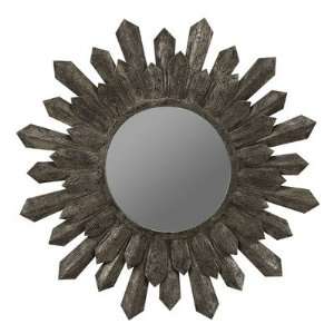  Cooper Classics Garbo Wall Mirror in Distressed Silver 