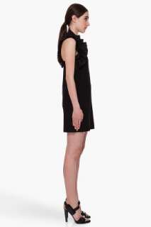Black Lux Frill Dress for women  