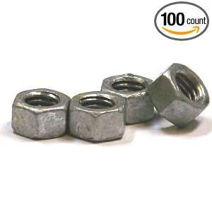   Nuts / Tapped Oversize / Steel / Hot Dip Galvanized / 100 Pc. Carton