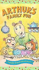 Arthur   Arthurs Family Fun VHS, 2003  