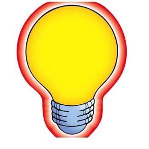  Notepad Bright Idea Light Bulb