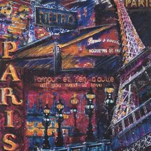 Paris, Gallery Wrappped Canvas