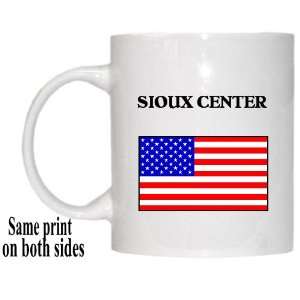  US Flag   Sioux Center, Iowa (IA) Mug: Everything Else