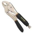 Craftsman 10 in. Pliers, Locking Curved Jaw with Wire Cutter