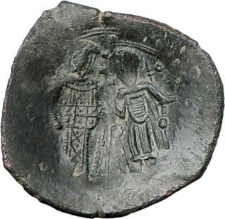   Comnenus Ducas Thessalonica Empire Byzantine Coin Virgin orans Rare