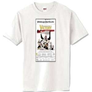 Bulk Savings 394325 Pittsburgh Post Gazette Victory White T Shirt 