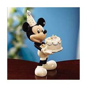   Lenox Classics Mickeys Happy Birthday to You August