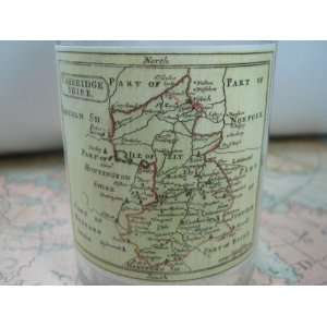  Vintage Map of Cambridge Apothecary Bottle Everything 