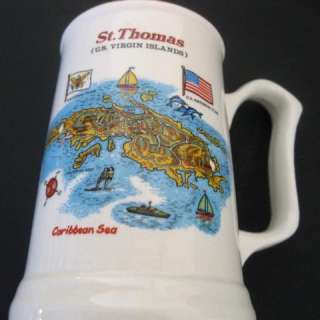 US Virgin Island St Thomas Caribbean Ceramic 20oz Mug  