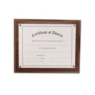 Nu dell Award A Plaque Document Holder 