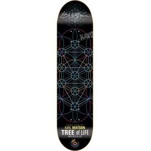 Organika Skateboards Sacred Geometry Karl Watson Deck  