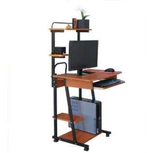  Contemporary Rolling Home Laptop Notebook Computer Workstation Desk 