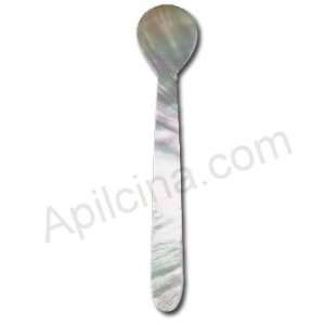 Handcarved Mother of Pearl Caviar Spoon   5 size, Philipines  