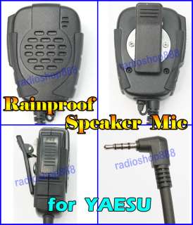 RainProof Speaker Mic for Yaesu FT 50R FT 60R VX 410  