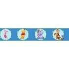   DS026251 Pooh Cameo Self Stick Wall Border, 5 Inch by 15 Foot