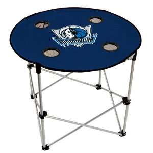  Dallas Mavericks Blue Folding Table Automotive