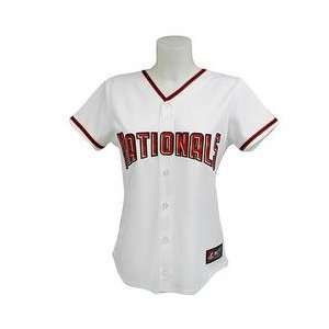 Washington Nationals Womens Replica Jersey by Majestic Athletic 