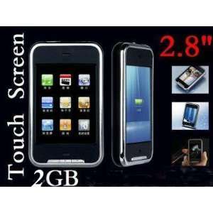  New 2GB 2.8 Touch Screen  MP4 Player with Built in 