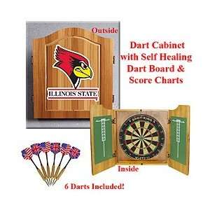 Illinois State Redbirds NCAA Dart Cabinet