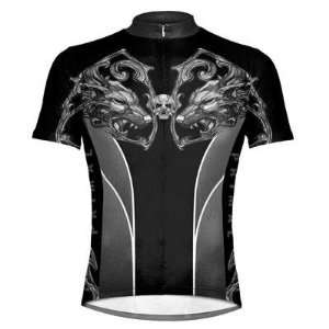 Primal Wear Mens Il Lupo Short Sleeve Cycling Jersey   LUP1J10M 