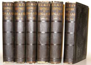 THE HISTORY OF ENGLAND By DAVID HUME Printed 1860  