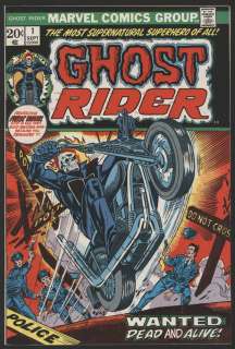 GHOST RIDER #1, 1973, Marvel Comics  