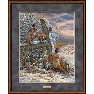     Pheasants Framed Artists Proof 