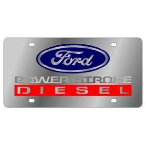  Ford Power Stroke Diesel License Plate: Automotive
