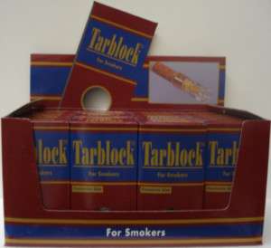 24 Packs TARBLOCK Disposable Cigarette Filter Tips  