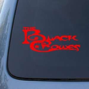 BLACK CROWES   Vinyl Car Decal Sticker #A1584  Vinyl Color: Red