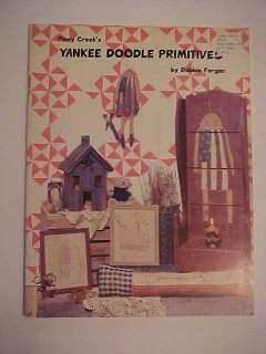 Yankee Doodle Primitives Tole Folk Art Painting Pattern  