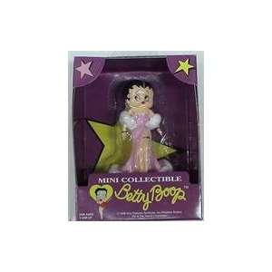   : Betty Boop Mini Collectible PVC Figure in Pink Dress: Toys & Games