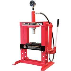  Torin Big Red Hydraulic Shop Press with Gauge Dial   10 