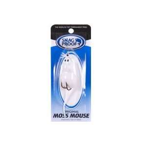  Snag Proof Fishing Lures Moss Mouse White 
