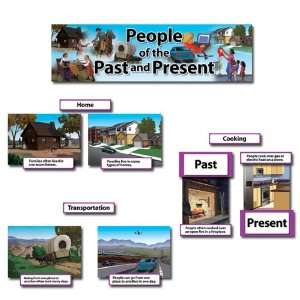  People of the Past & Present Bulletin Board Set Office 