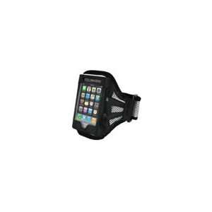  Deluxe Armband(Black With Silver) for Ipod apple Cell 