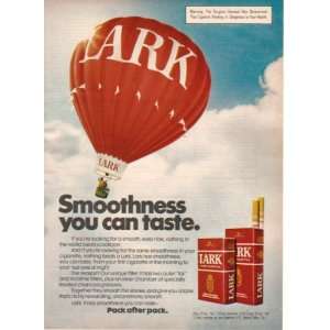   1975 Lark Cigarette Hot Air Balloon Print Ad (14034): Home & Kitchen