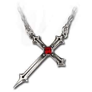  Croix Sinestre Pendant by Alchemy Gothic, England Jewelry