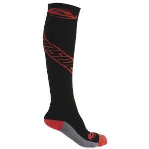  Answer Racing Thin Moto Socks Black/Red Size 5 9 Sports 
