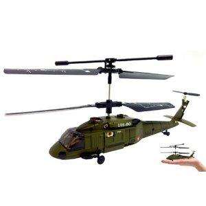 Syma 3 Channel S013 Mini Infrared Black Hawk RC Helicopter   2 DAY 