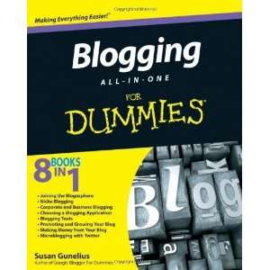  Blogging All in One For Dummies [Paperback] Susan 