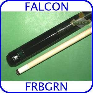 Billiard Pool Cue Stick Falcon Vibrant Green FRBGRN FREE Cue Case 