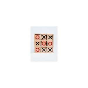  DD Discounts 267806 Wooden Tic Tac Toe  Case of 48 Toys 