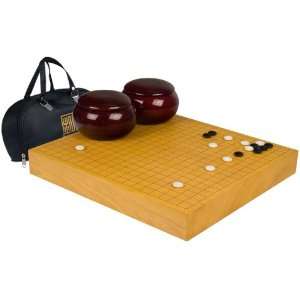   Shin Kaya Wood Go Game Board Yunzi Stones Set Toys & Games