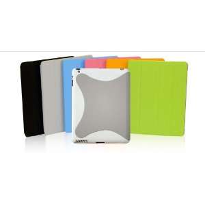Case for Apple Ipad2 smart cover compatible (Slim Front and Back Cover 