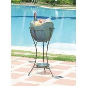  Alfresco Home Olas Outdoor Beverage Cooler With Shelf And 