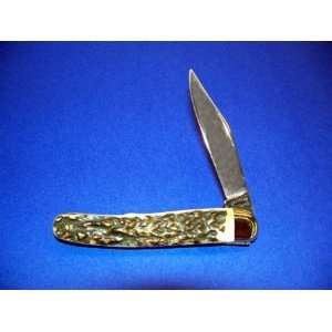  Grohmann Pocket Knife H360S 1 Blade Nickel Silver&Staghorn 